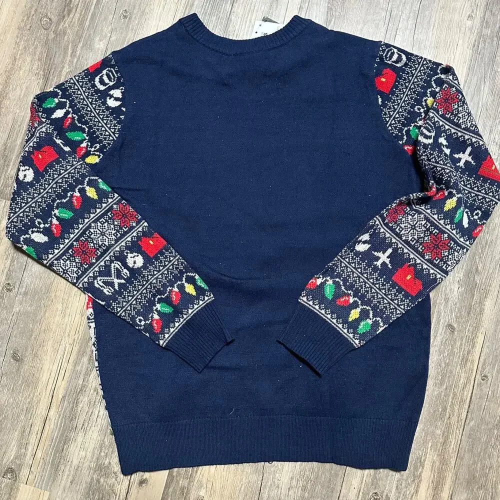 Home Alone Merry Christmas Ya Filthy Animal Sweater Men's Small NWT